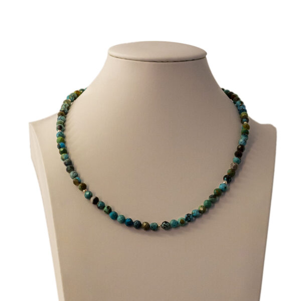 Türkis (Mineral) Edelstein Halskette