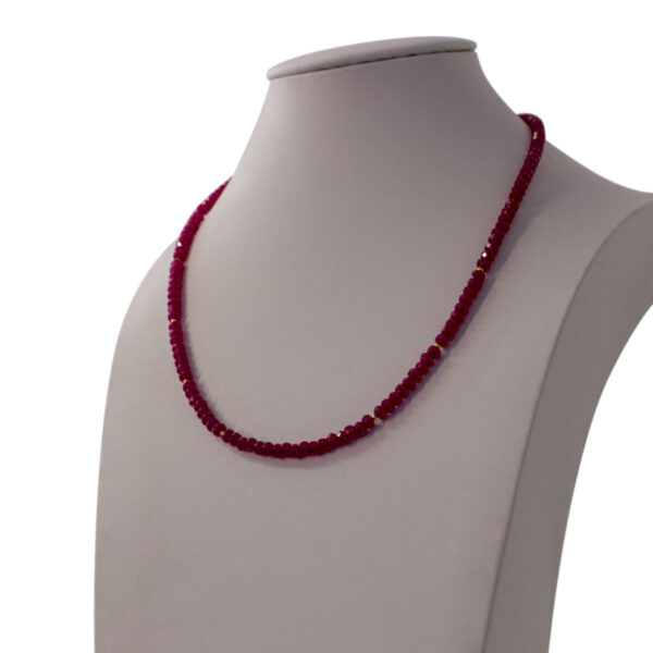 Rubin Edelstein Halskette (medium)