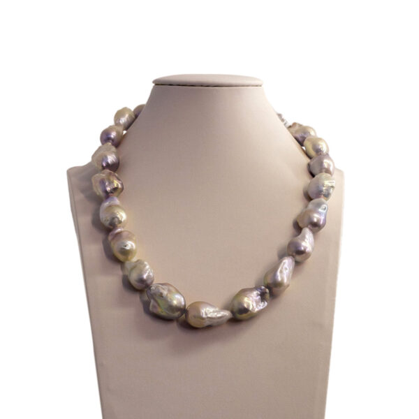 Perlen Halskette aus Barockperlen
