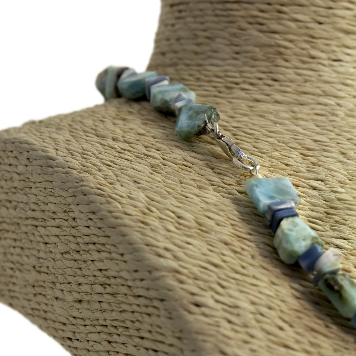 Larimar Edelstein Halskette โ Bild 3