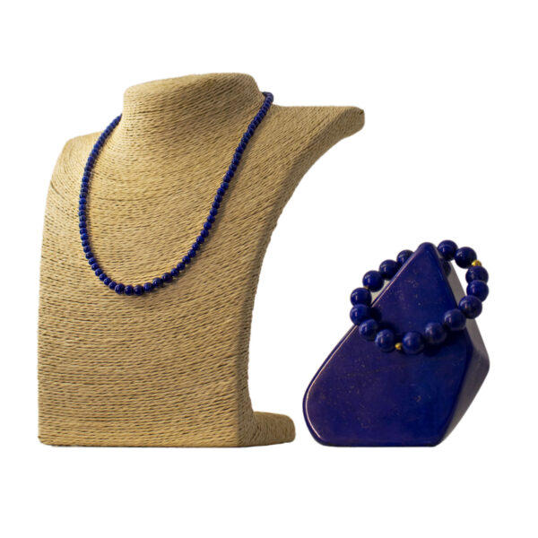 Lapislazuli Armband & Halskette (Kombo)