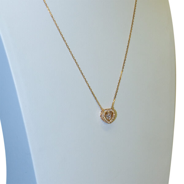 Rosengold Halskette (Motiv Herz)